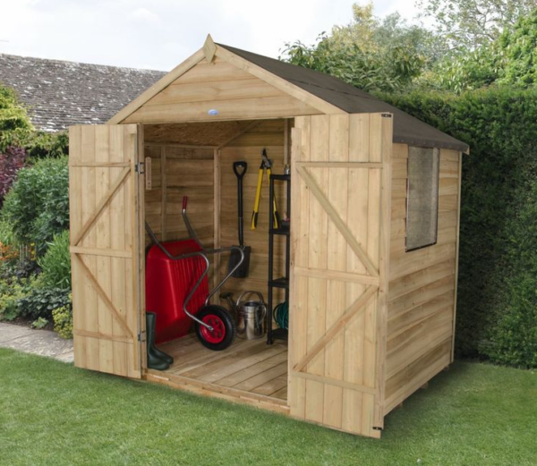 Gardenand Wood- 4Life Pressure Treated Overlap Apex Shed - Image 3