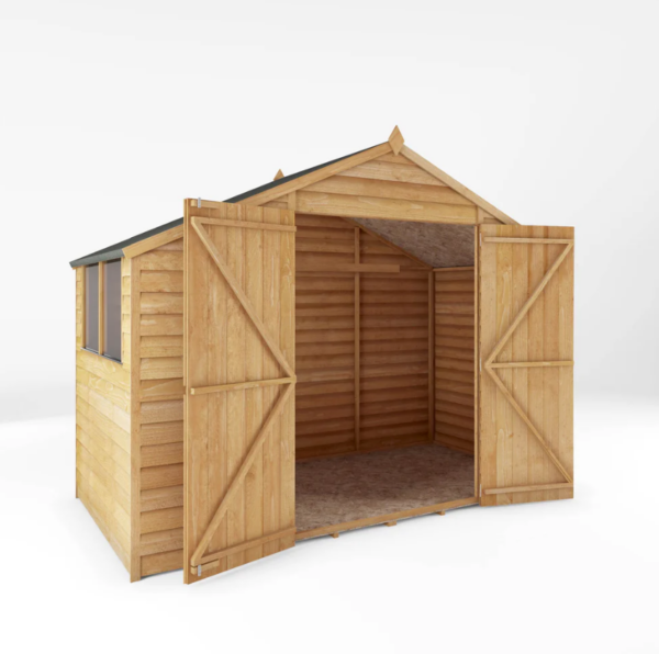 5 x 10 Value Overlap Apex Wooden Shed