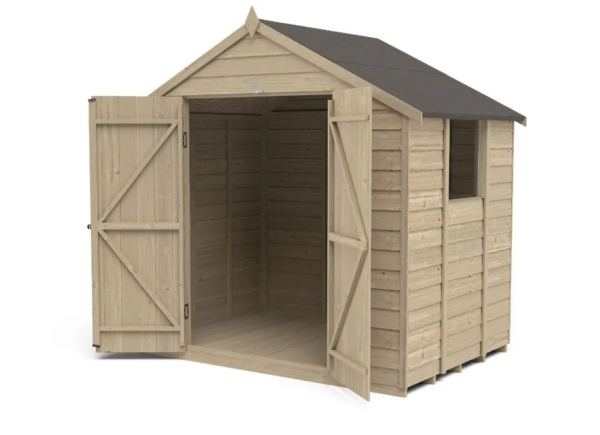 4Life Pressure Treated Overlap Apex Shed - Image 2