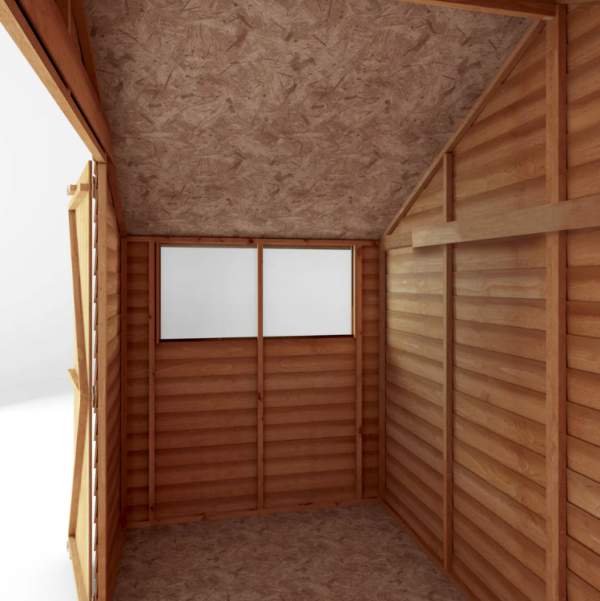 5 x 10 Value Overlap Apex Wooden Shed - Image 3