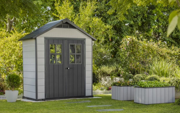 Oakland Shed 7.5x4ft - Grey - Image 6