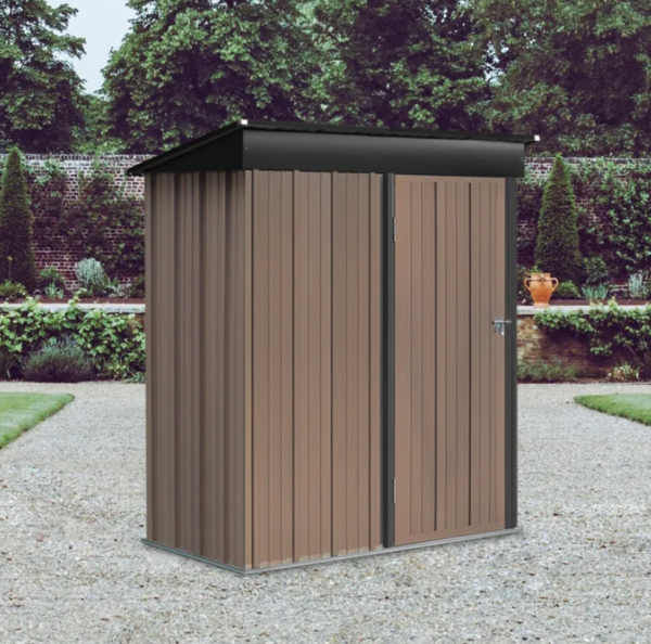 Gardenand Wood Shed House Large Tool Storage Steel Outdoor Oganizer 3 X 5,4 X 6,6 X 8FT - Image 8