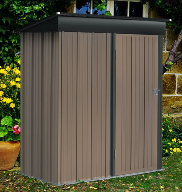 Gardenand Wood Shed House Large Tool Storage Steel Outdoor Oganizer 3 X 5,4 X 6,6 X 8FT - Image 7