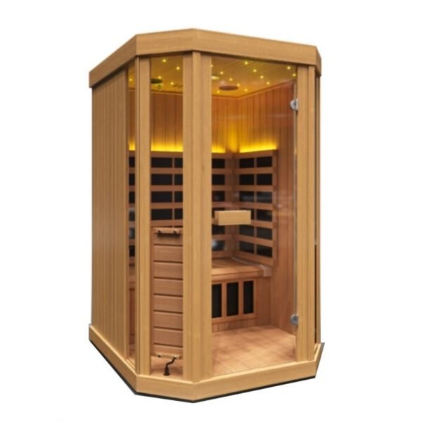 GH Vision T2 2-Person Low EMF Full Spectrum Infrared Sauna - Image 3