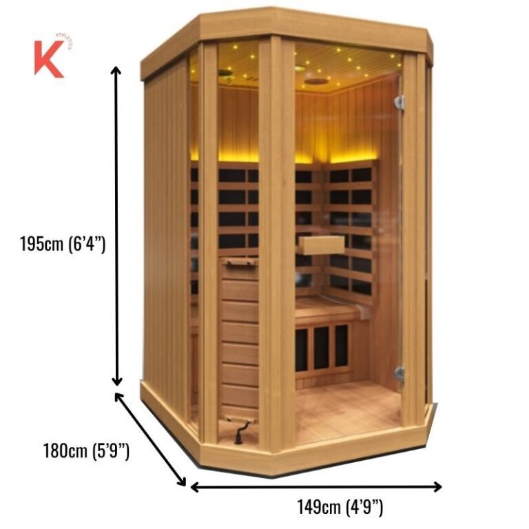 GH Vision T2 2-Person Low EMF Full Spectrum Infrared Sauna