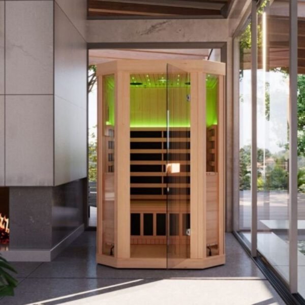 GH Vision T2 2-Person Low EMF Full Spectrum Infrared Sauna - Image 8